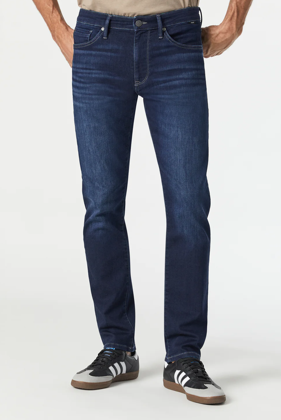 Jake Slim Jean - Dark Brushed Athletic-Mavi-Over the Rainbow