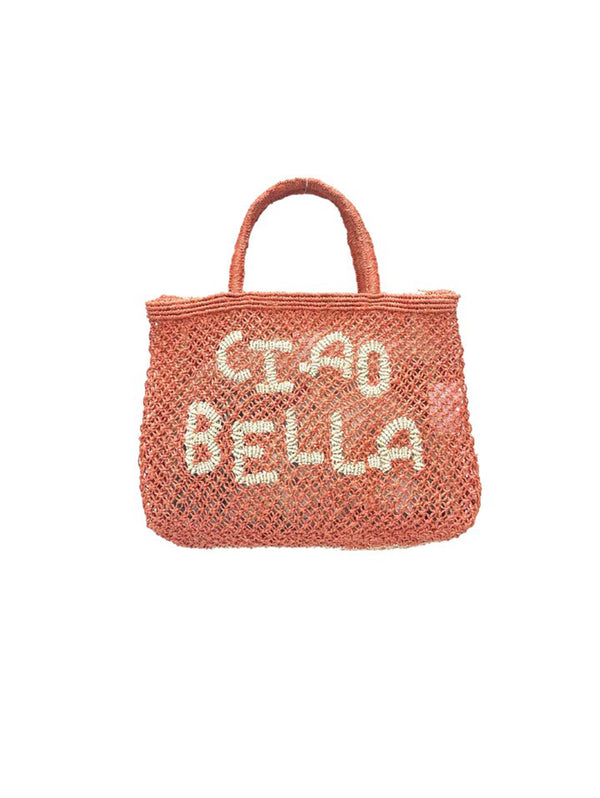 Ciao Bella Tote - Peach Natural-THE JACKSONS-Over the Rainbow