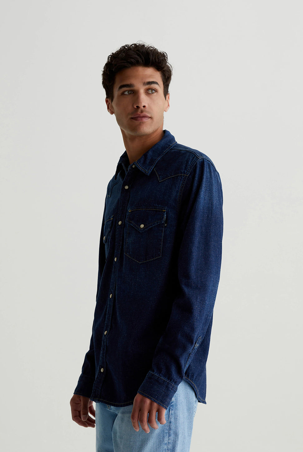 Aiden Western Shirt - Tactile-AG Jeans-Over the Rainbow