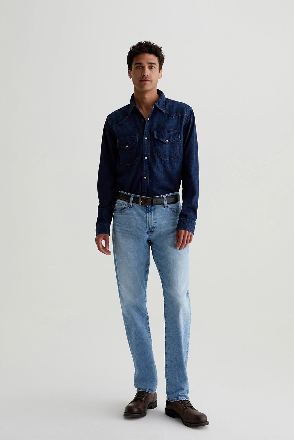 Aiden Western Shirt - Tactile-AG Jeans-Over the Rainbow