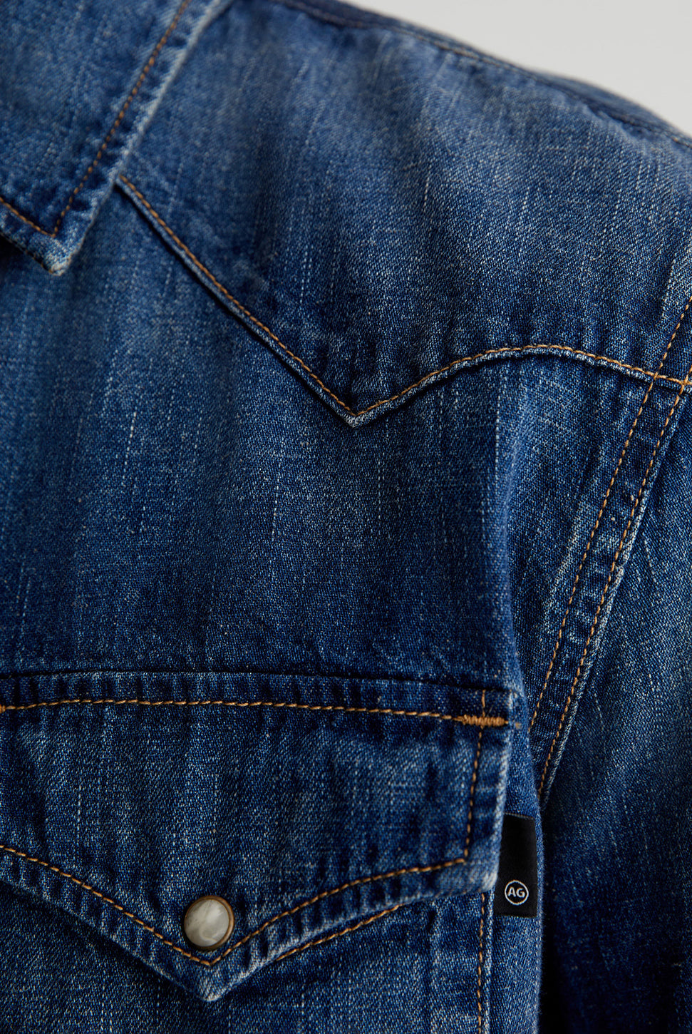 Aiden Western Shirt - Exhibition-AG Jeans-Over the Rainbow