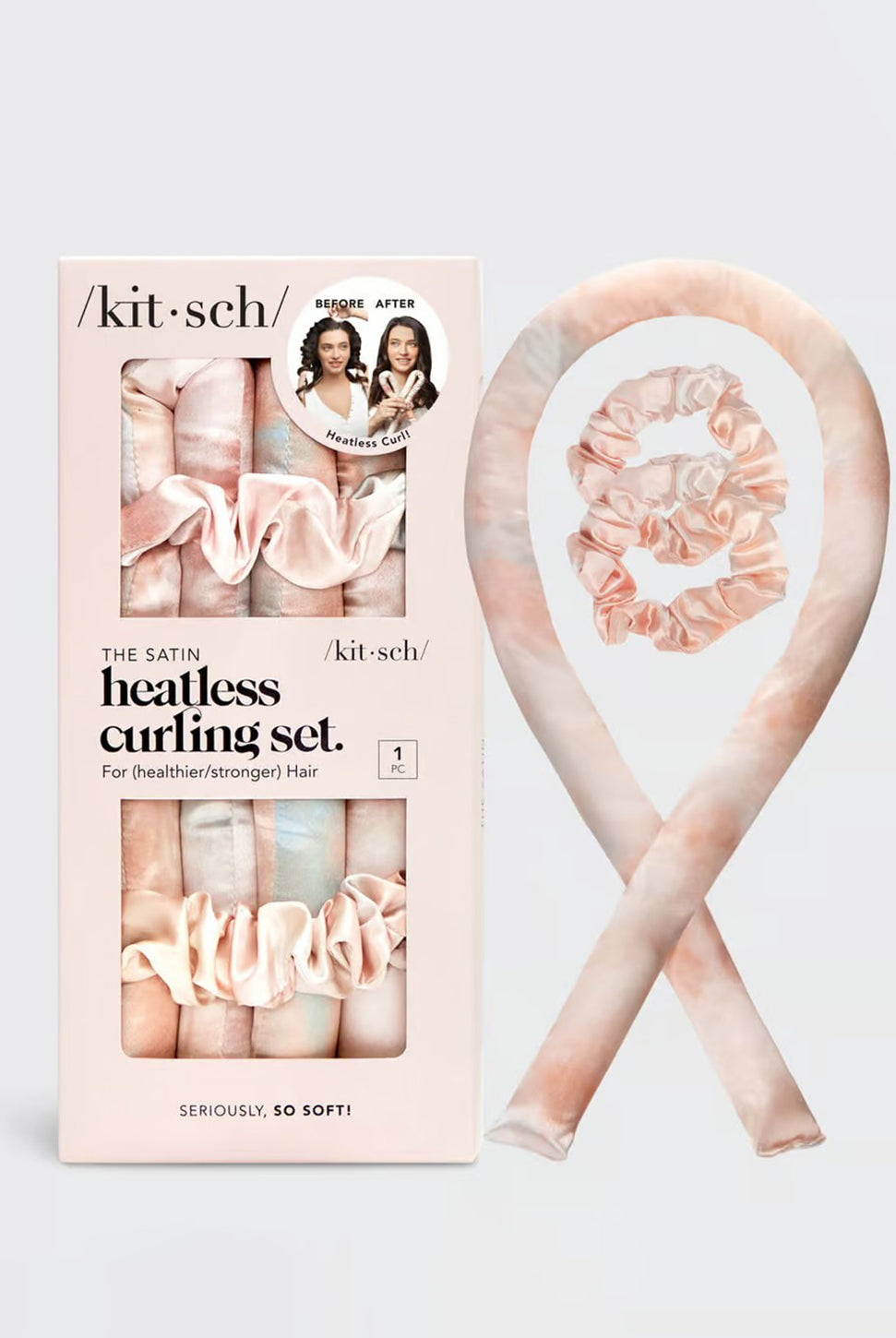 Satin Heatless Curling Set-KITSCH-Over the Rainbow