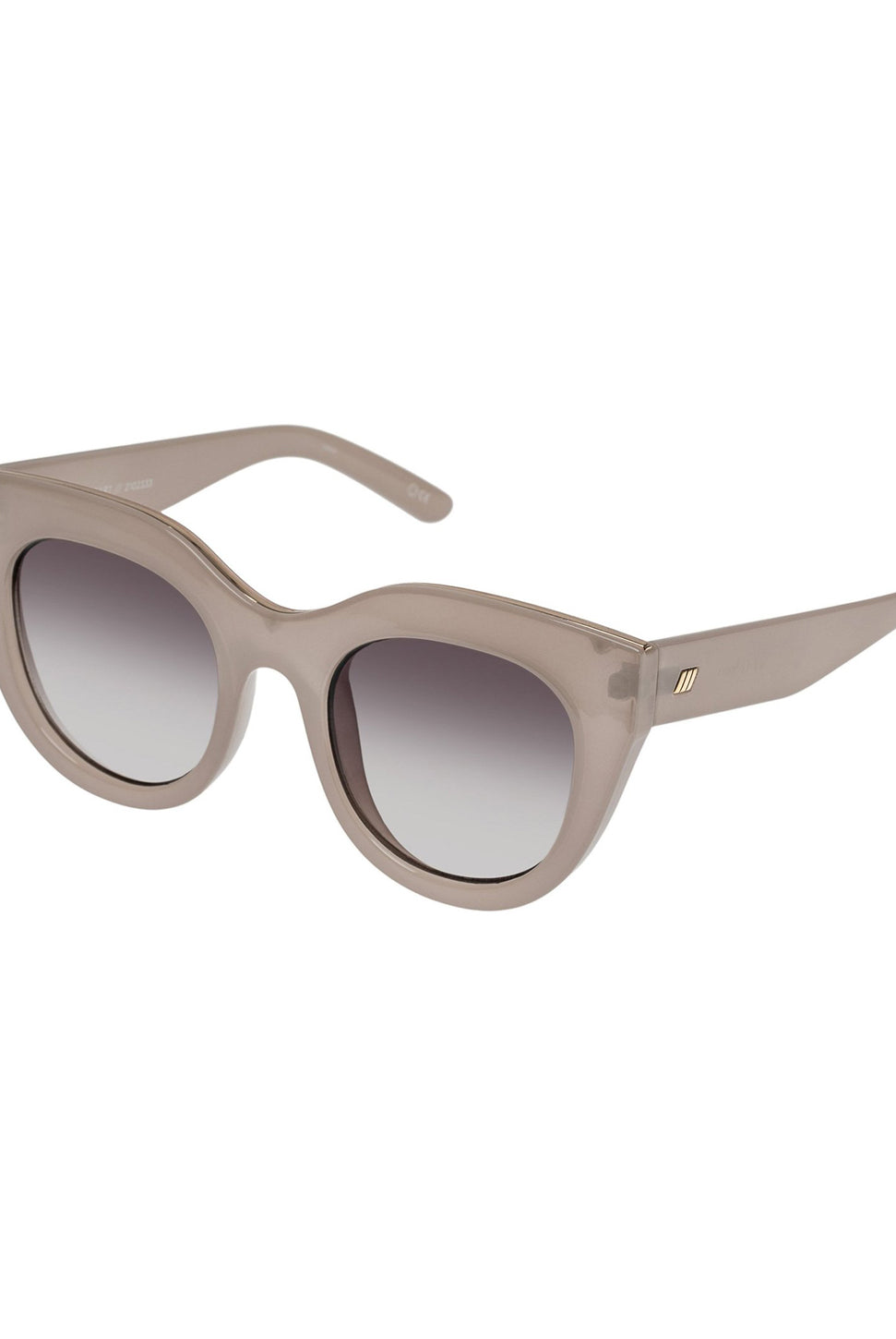Air Heart Sunglasses - Oatmeal-LE SPECS-Over the Rainbow