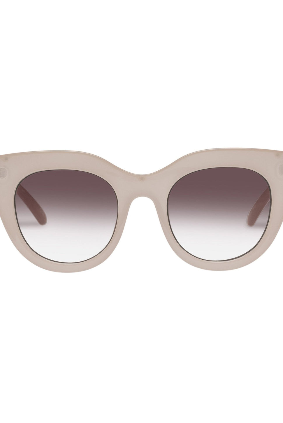 Air Heart Sunglasses - Oatmeal-LE SPECS-Over the Rainbow