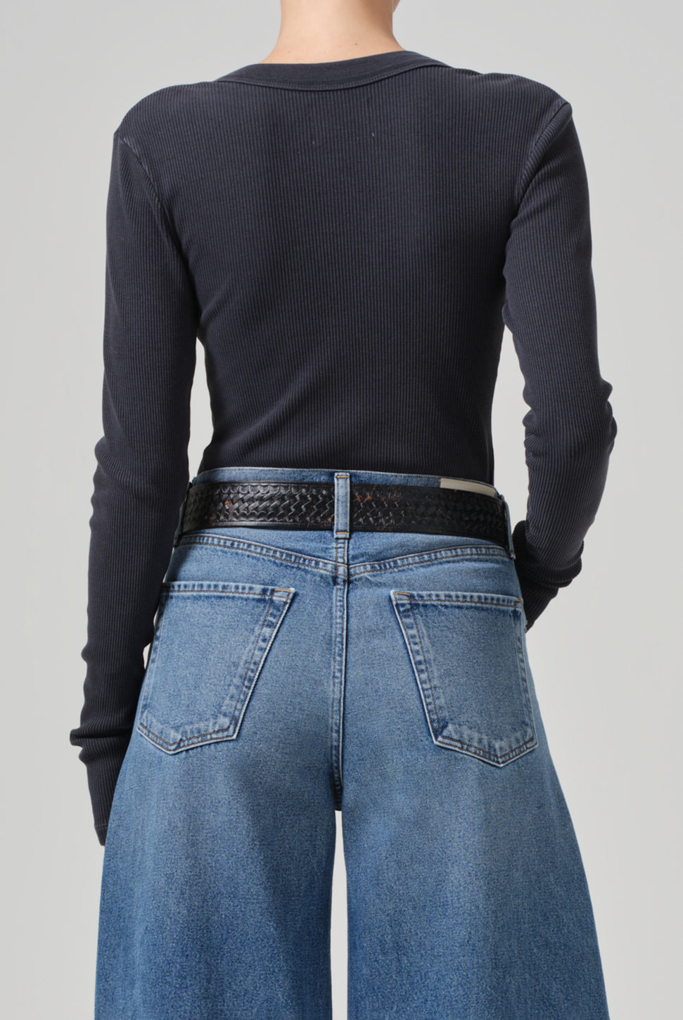 Varra Henley Top - Charcoal Mineral-Citizens of Humanity-Over the Rainbow