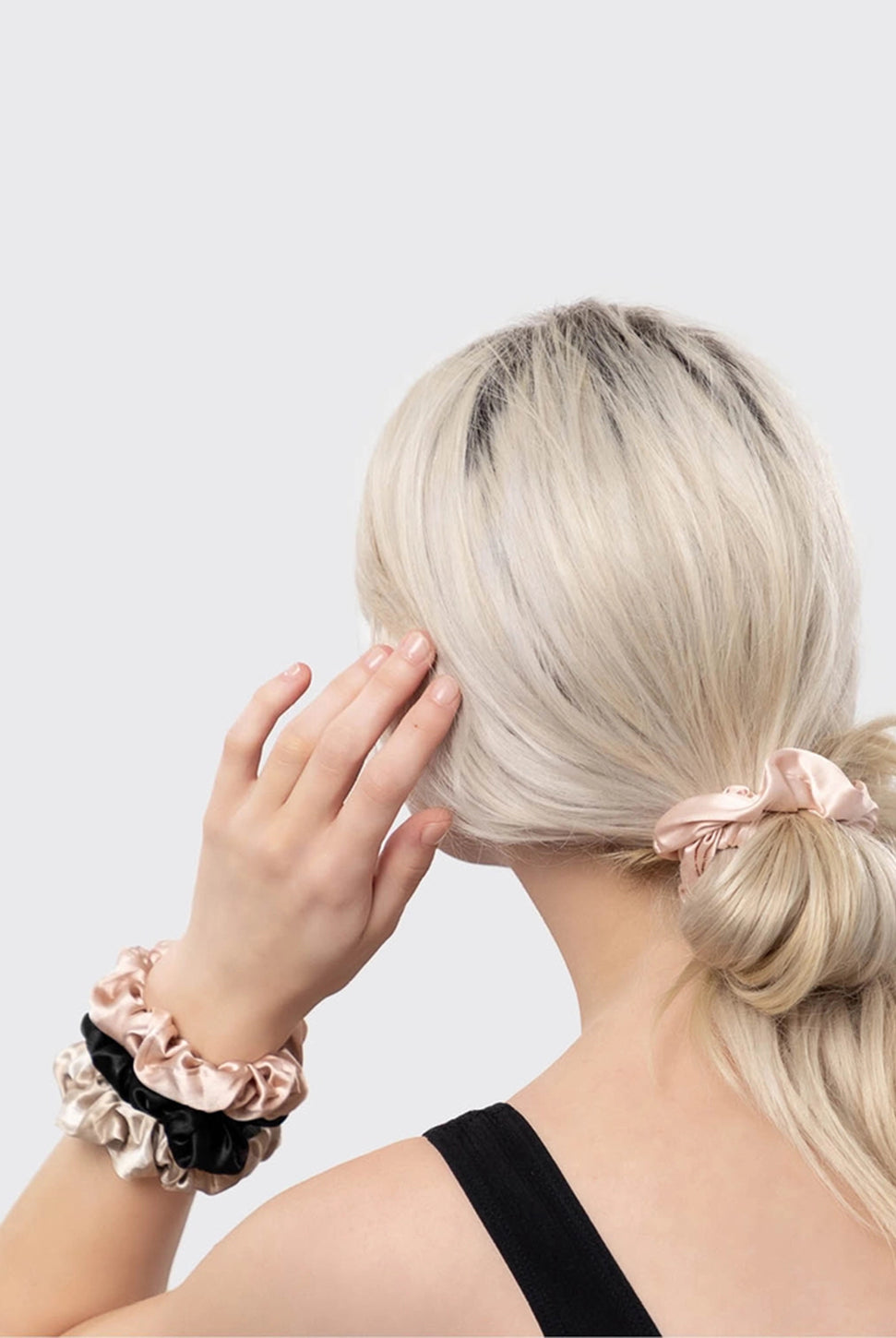 Satin Sleep Scrunchies - Assorted-KITSCH-Over the Rainbow