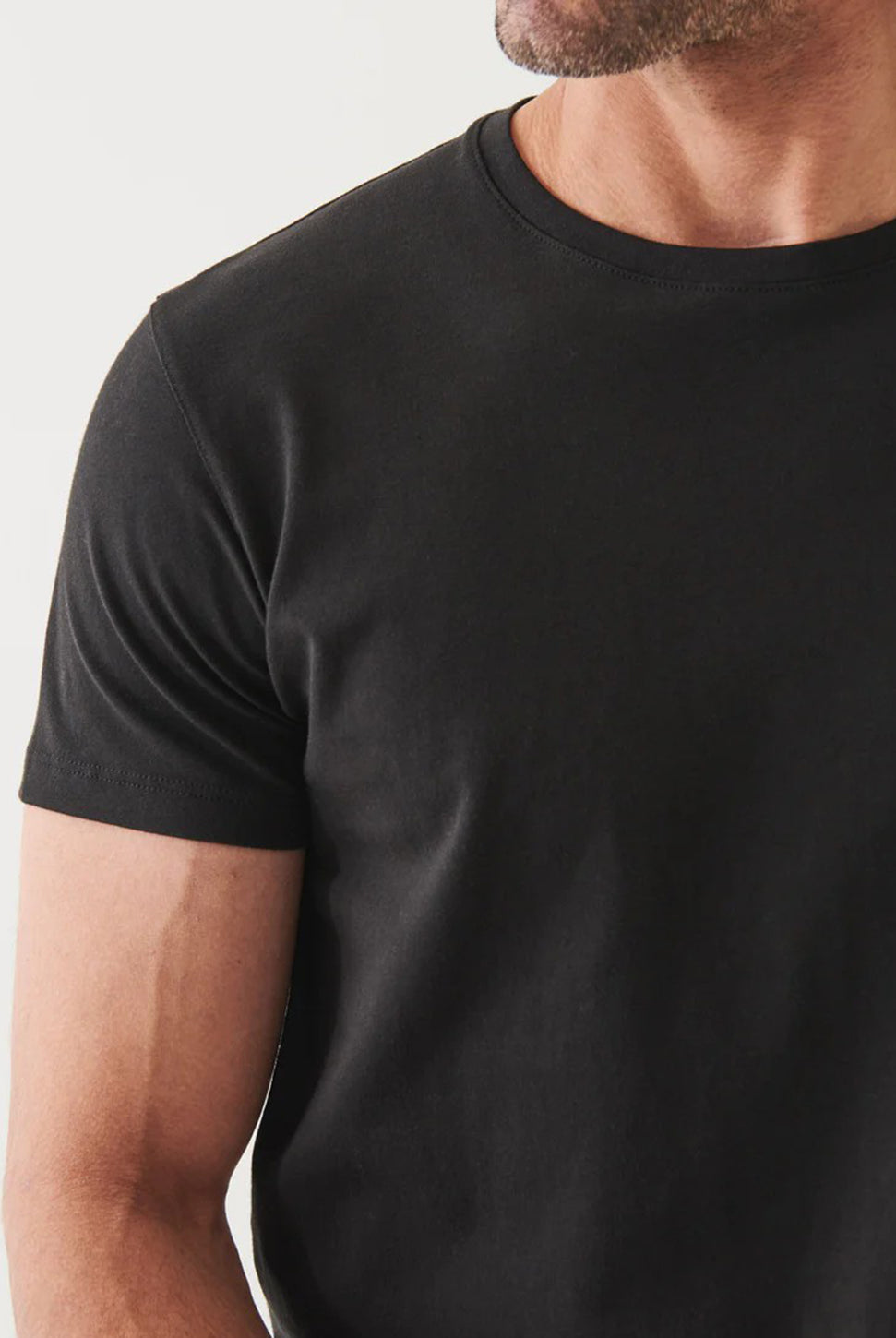 Iconic Pima Crew Neck T-Shirt-Patrick Assaraf-Over the Rainbow