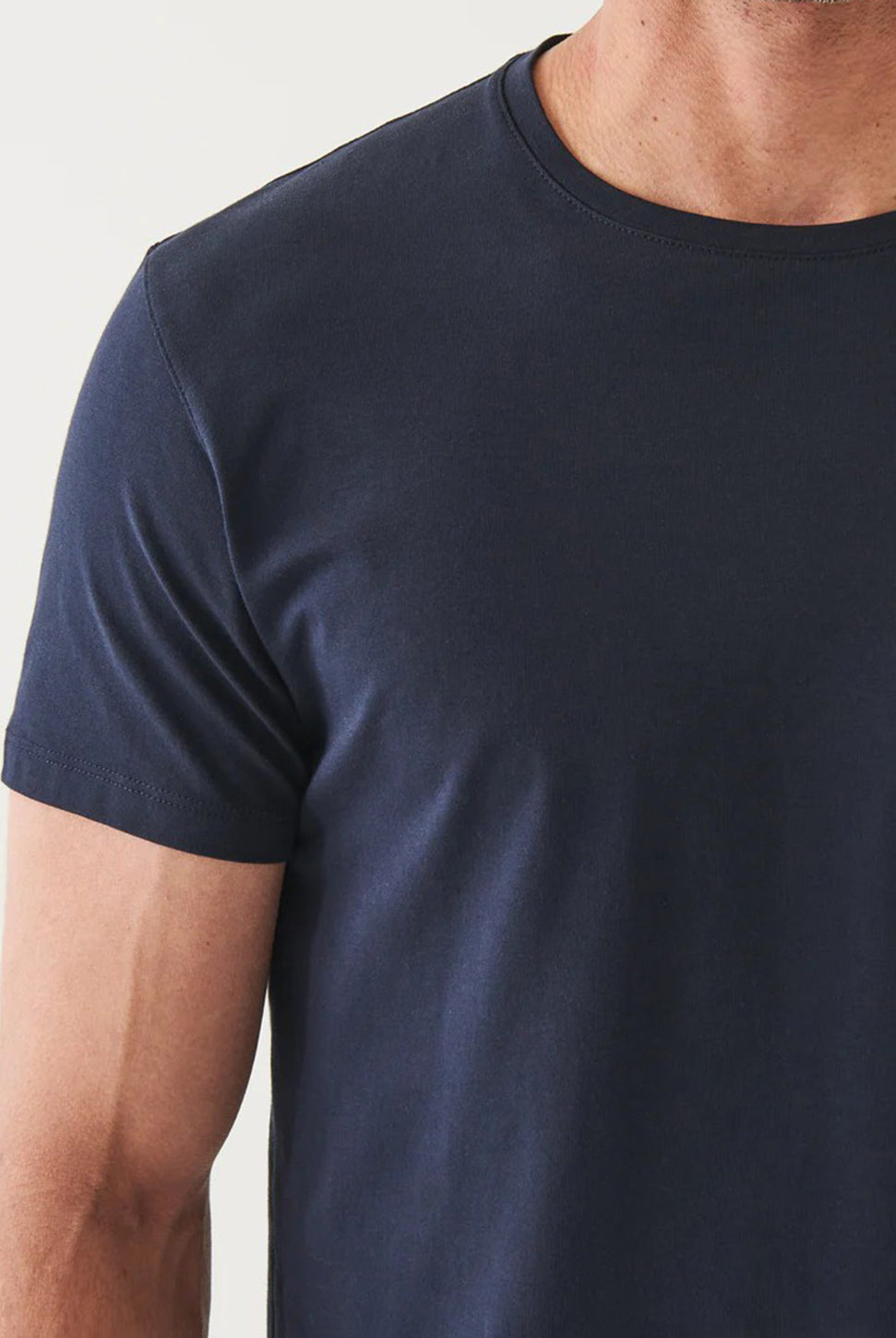 Iconic Pima Crew Neck T-Shirt-Patrick Assaraf-Over the Rainbow