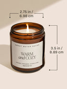 Amber Jar Soy Candle - Fresh Coffee-SWEET WATER DECOR-Over the Rainbow