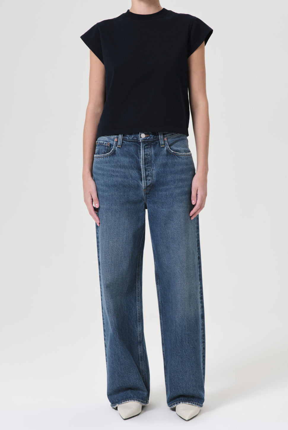 Low Slung Baggy Jean - Essence-AGOLDE-Over the Rainbow