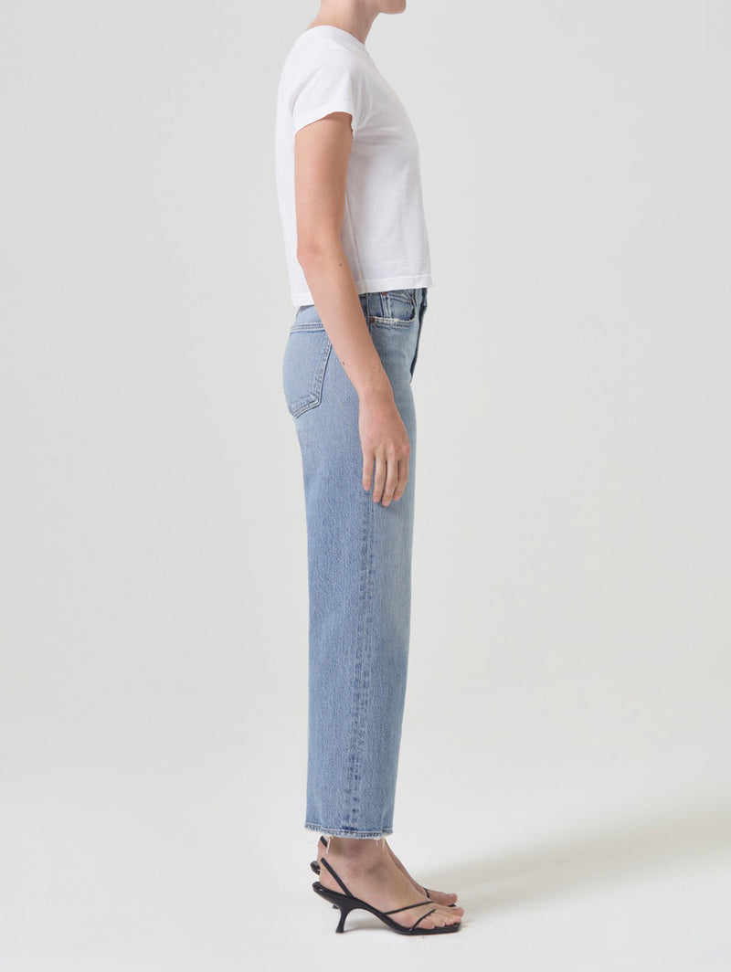 Harper Mid Rise Stretch Crop Jean - Hassel-AGOLDE-Over the Rainbow