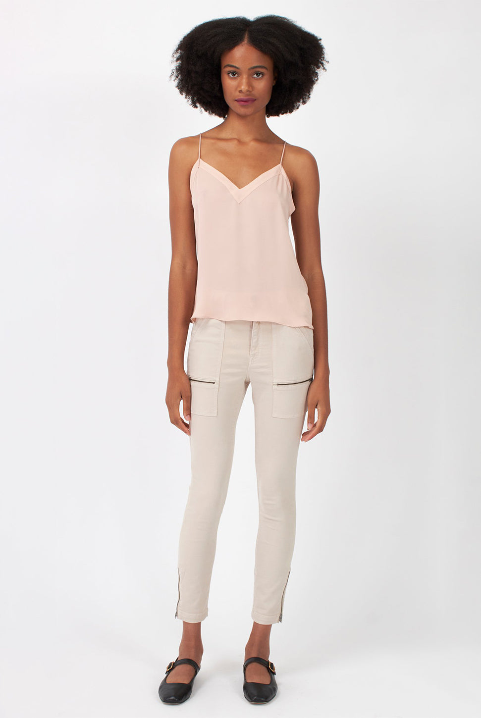 Allena Silk Tank Top - Pink Sky-Joie-Over the Rainbow