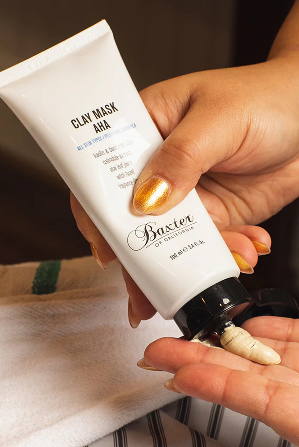 Clay Mask AHA - 100ml-BAXTER OF CALIFORNIA-Over the Rainbow