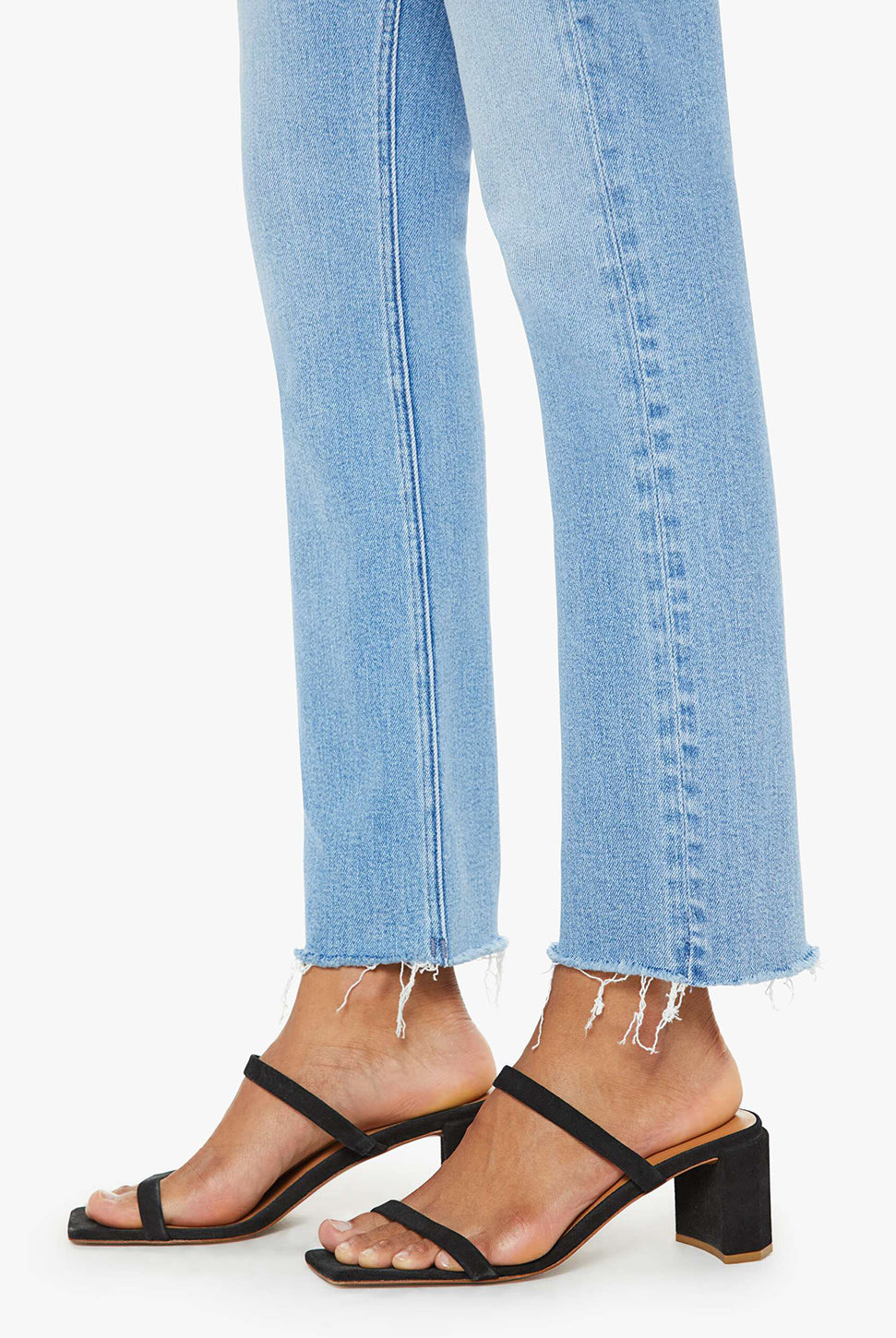 The Mid Rise Dazzler Ankle Fray Jean - Blessing In Disguise-Mother-Over the Rainbow