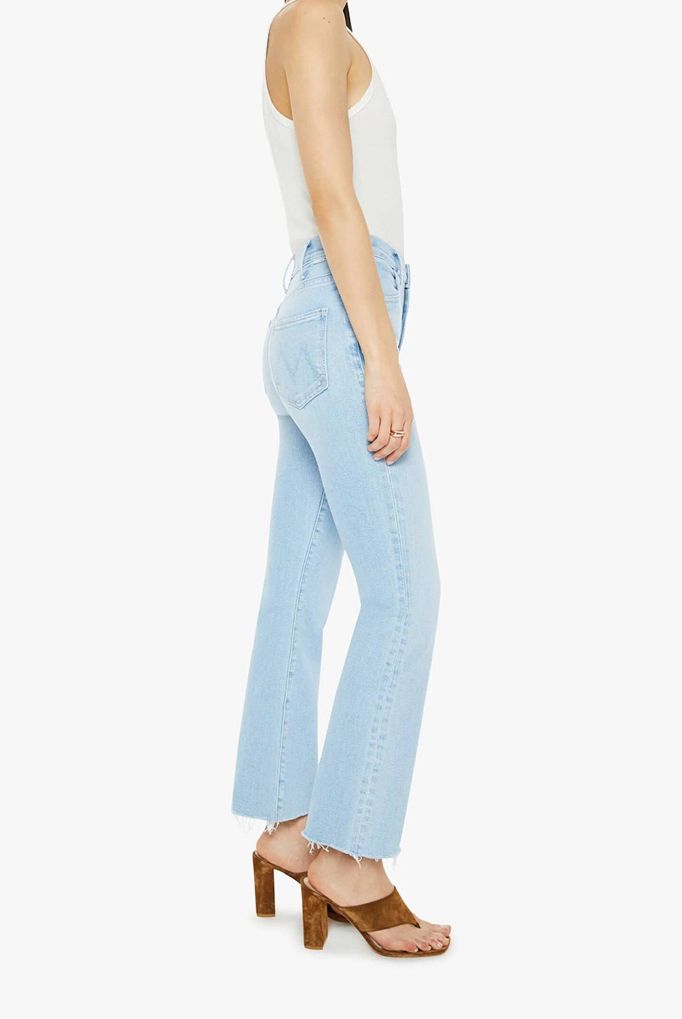 The Hustler Ankle Fray Jean - Balls In Your Court-Mother-Over the Rainbow