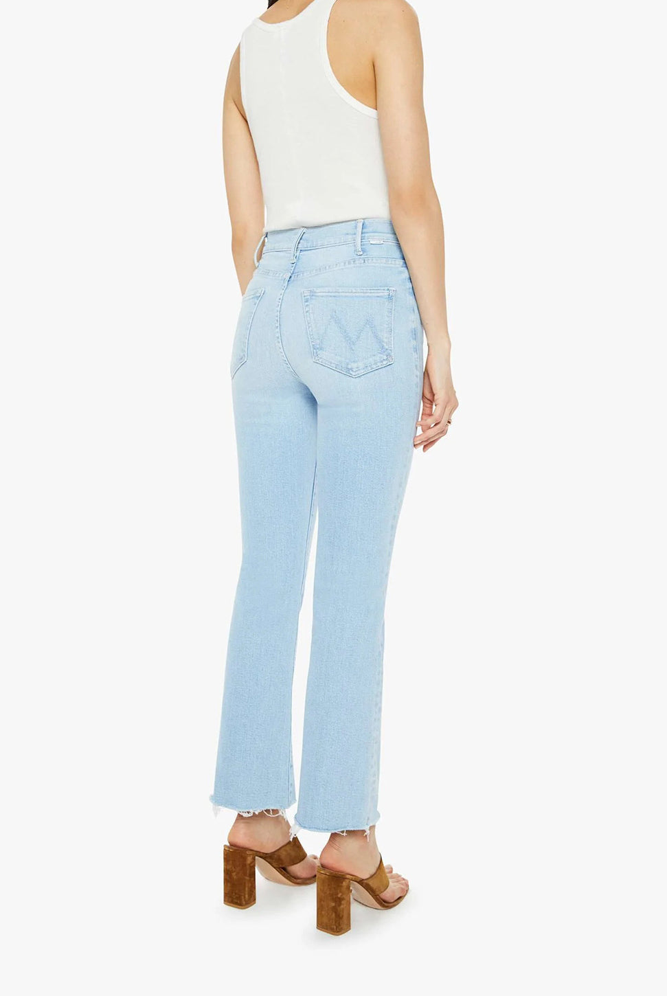 The Hustler Ankle Fray Jean - Balls In Your Court-Mother-Over the Rainbow
