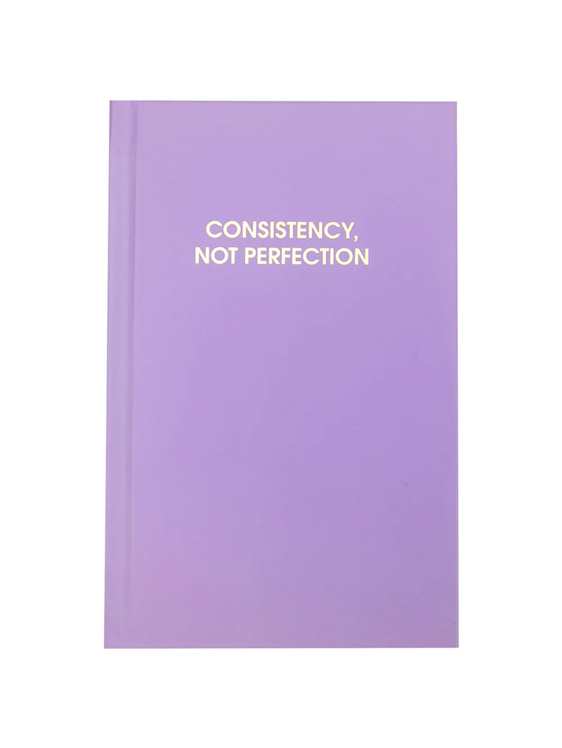 Consistency Not Perfection Journal-CHEZ GAGNE LETTERPRESS-Over the Rainbow