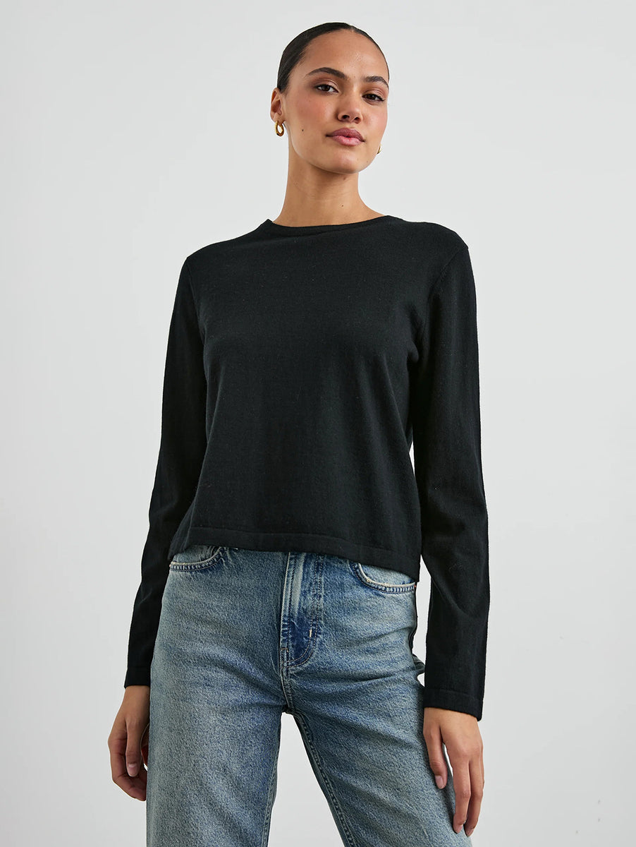 Rails Cotton Cashmere Long Sleeve Tee