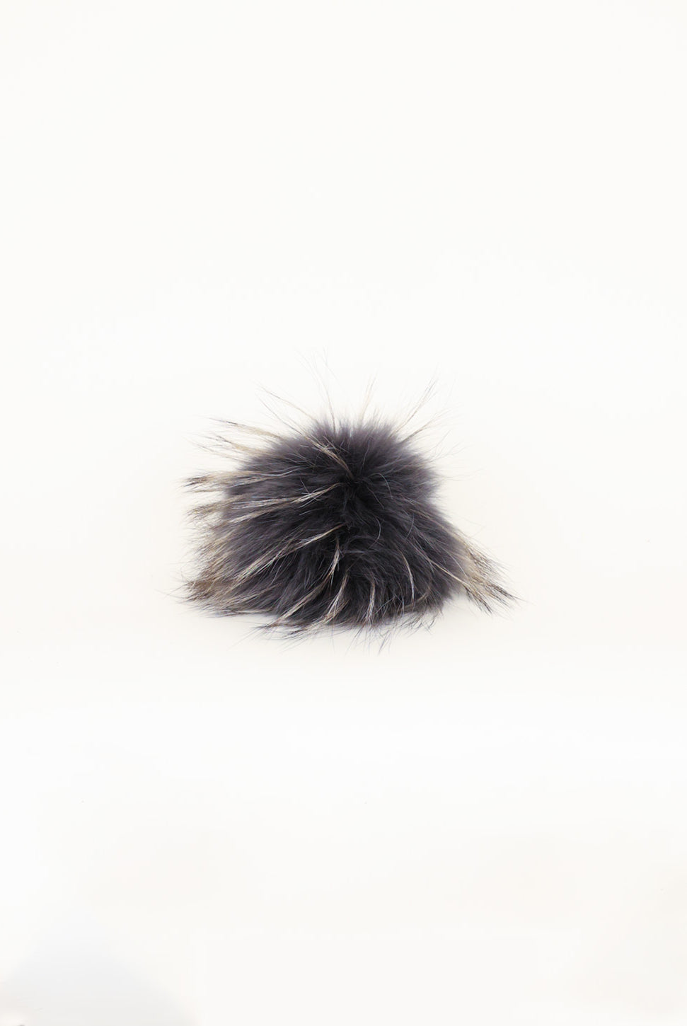 Raccoon Pom - Charcoal-Lindo F-Over the Rainbow