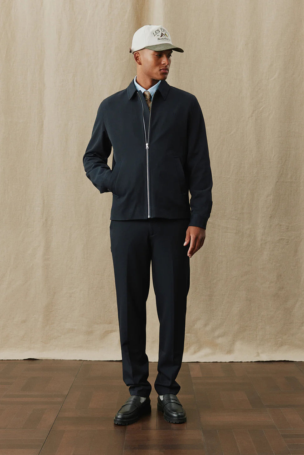 Como Coach Jacket - Navy-LES DEUX-Over the Rainbow