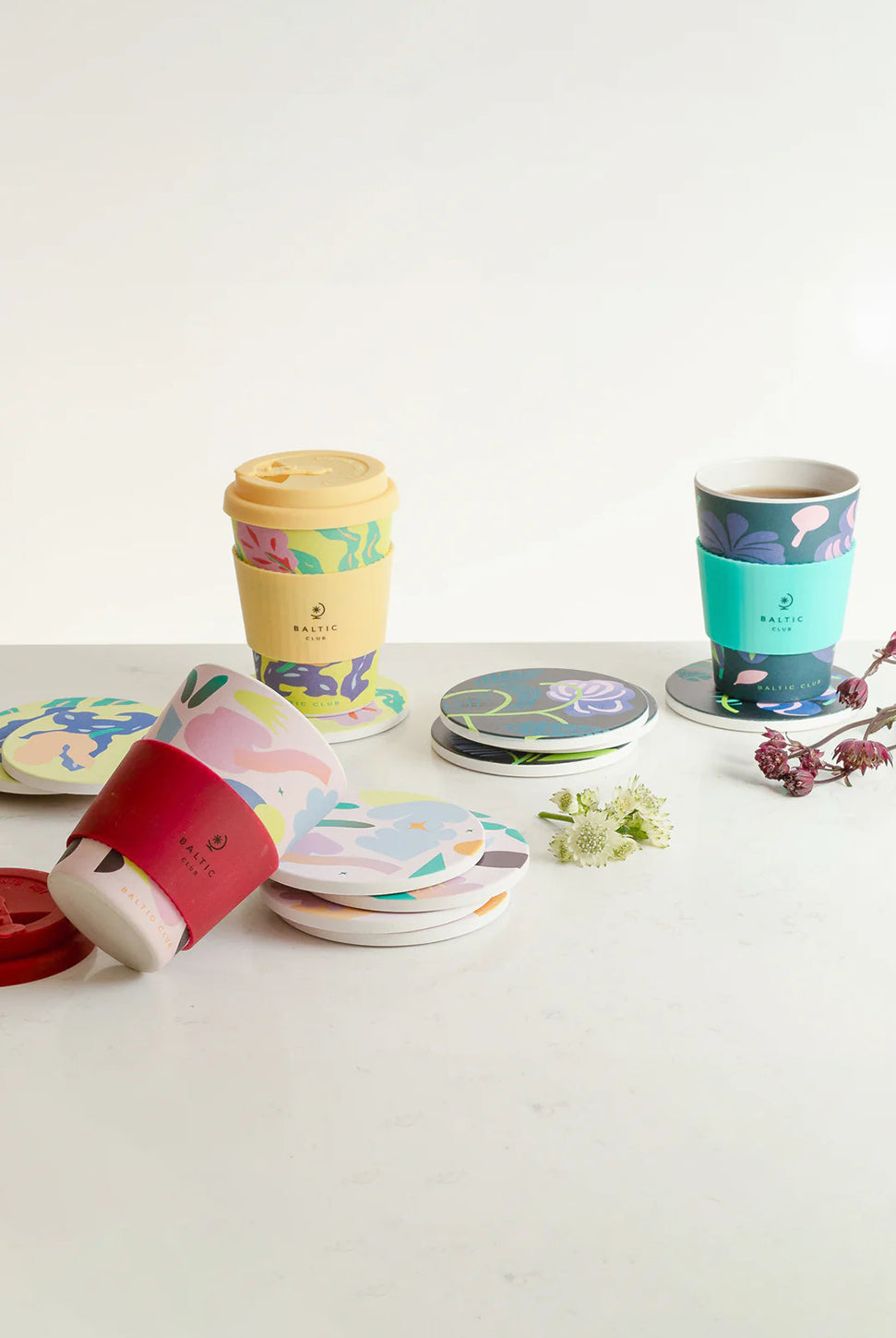 Pelagia Bamboo Reusable Cup-BALTIC CLUB-Over the Rainbow
