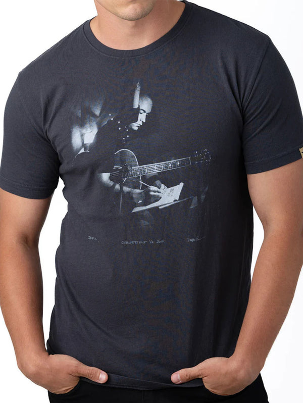 Dave Matthews Tee - Faded Black-CLINCH by GOLDEN GOODS-Over the Rainbow