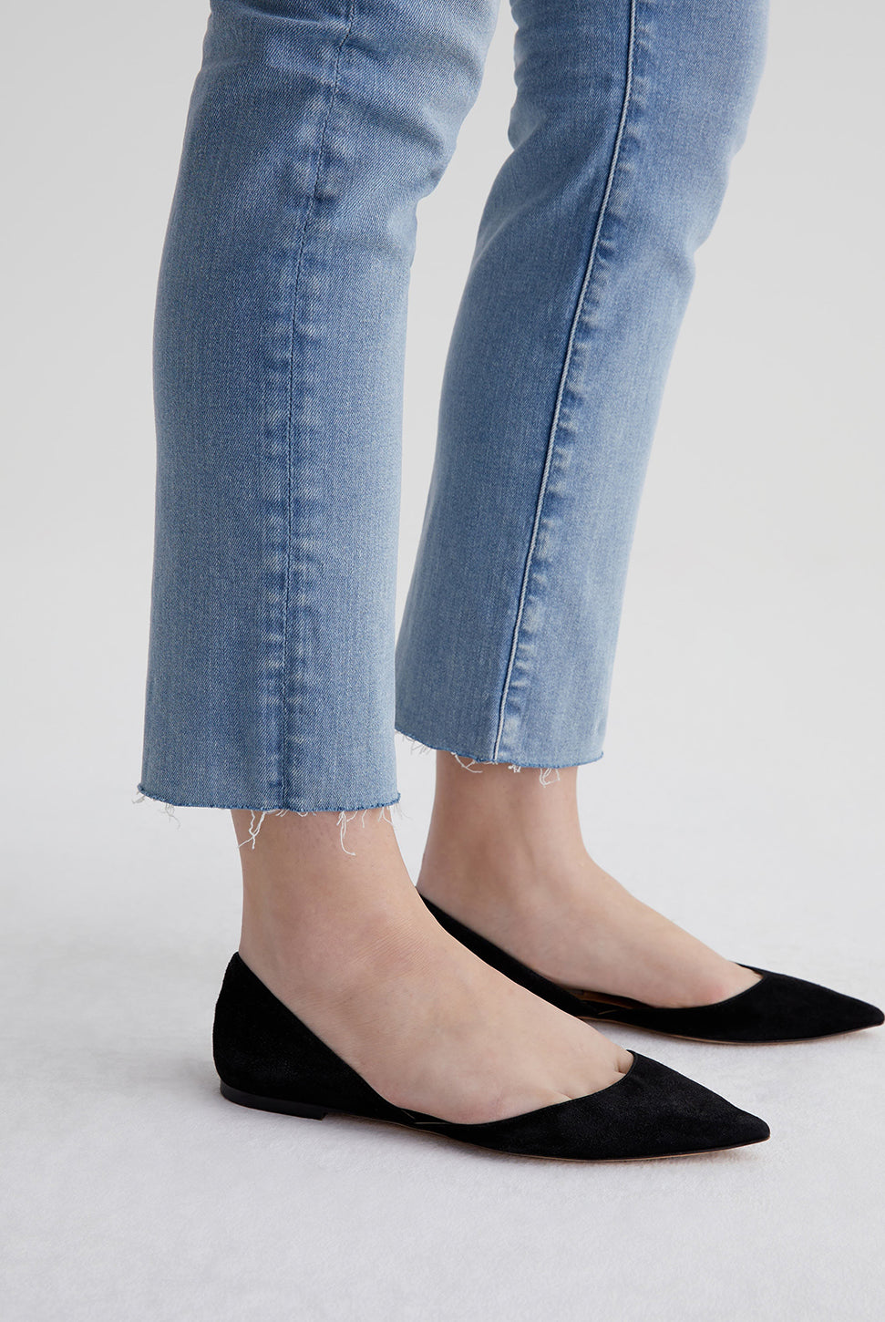 Mari Mid Rise Crop Jean - 24 Hour Looking Glass-AG Jeans-Over the Rainbow
