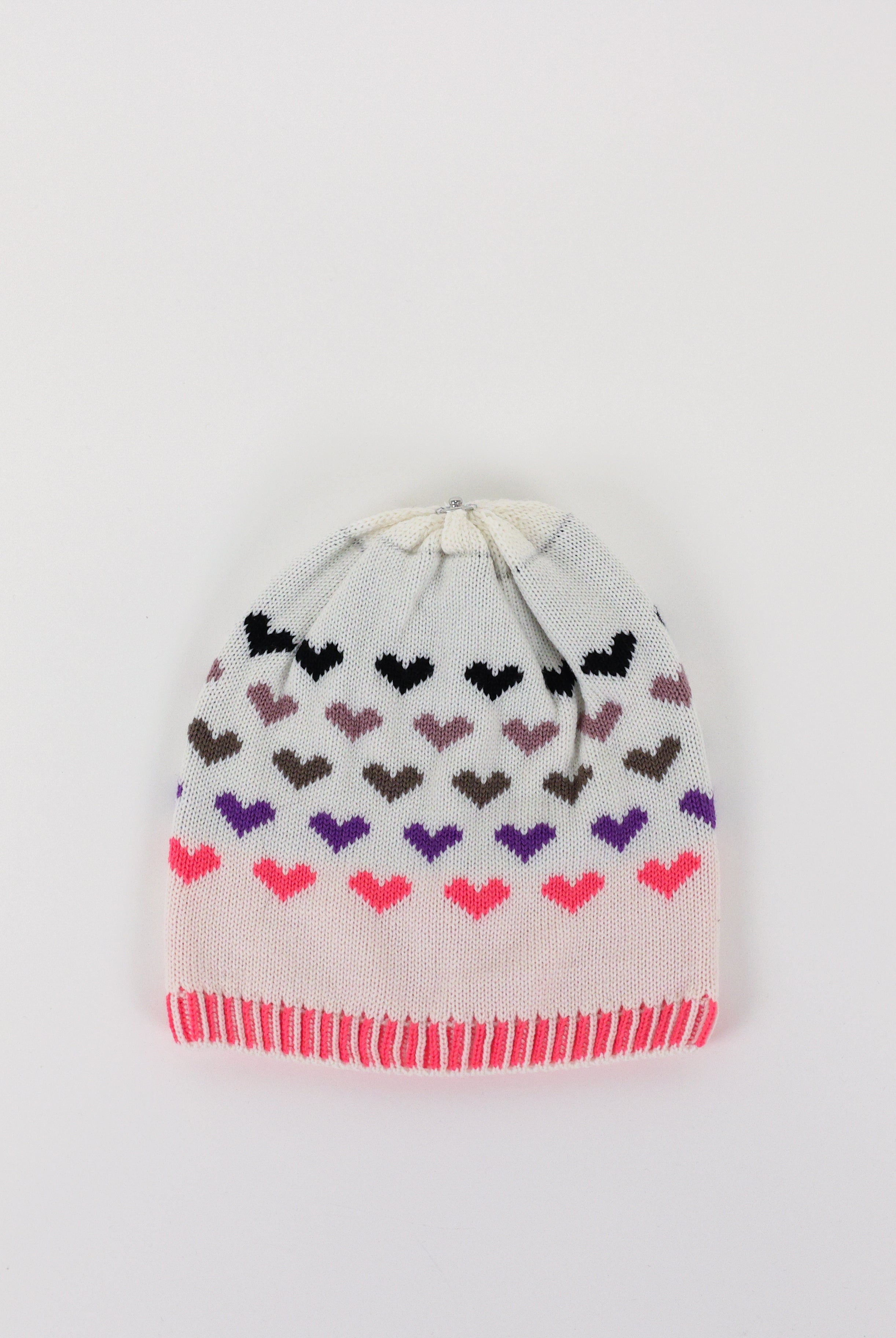 Hailey Hat - Coral & Lavender-Lindo F-Over the Rainbow