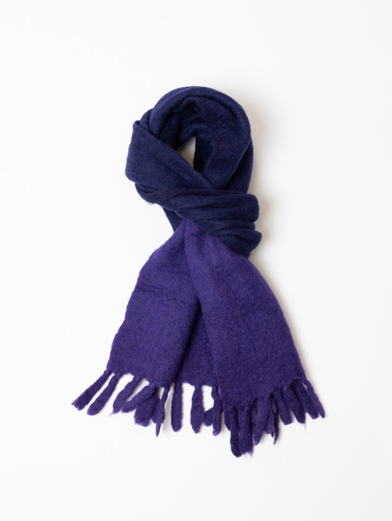 Two Tone Wool Scarves-MOMENT BY MOMENT-Over the Rainbow