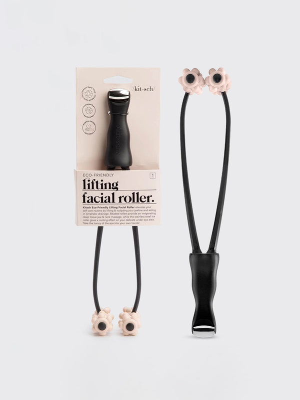 Lifting Facial Roller - Black-KITSCH-Over the Rainbow