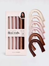 Satin Wrapped Flexi Rods - 6pc Set-KITSCH-Over the Rainbow