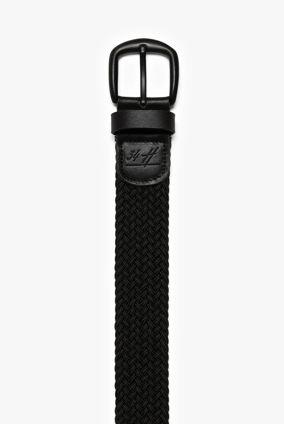Braided Elastic Belt - Black-34 HERITAGE-Over the Rainbow