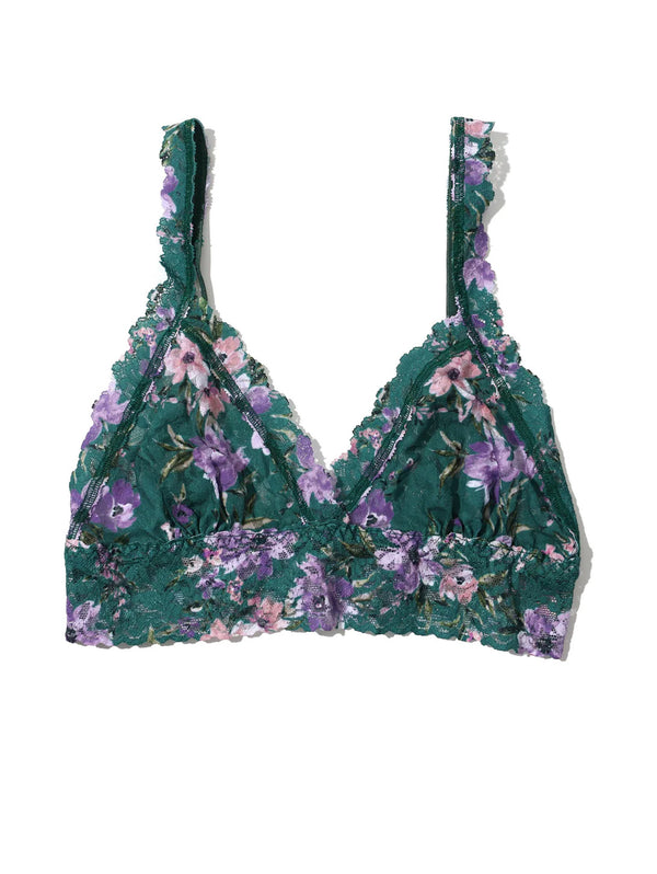 Padded Lace Bralette - Flowers In Your Hair-Hanky Panky-Over the Rainbow