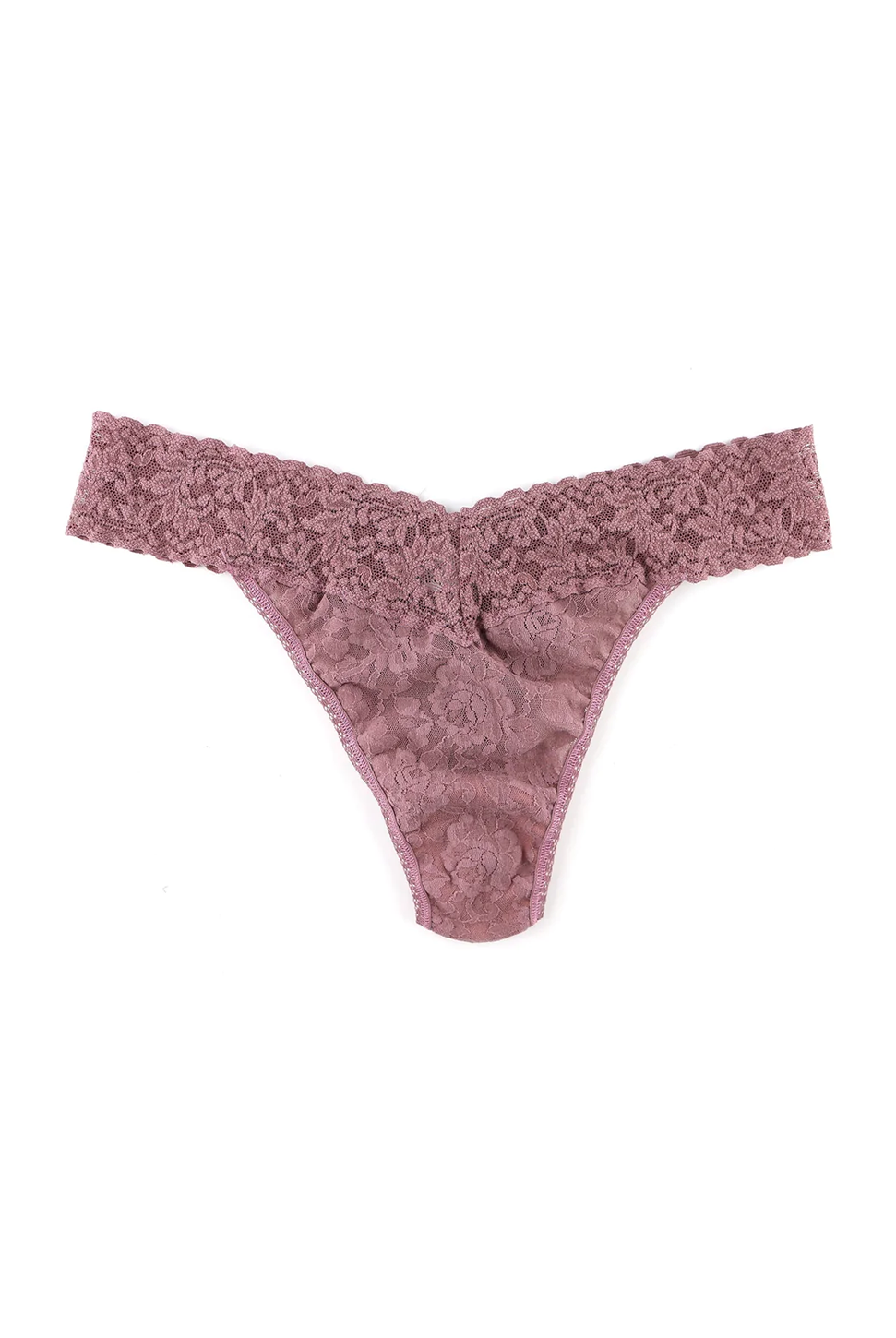 Signature Lace Original Rise Thong - Primary Colours-Hanky Panky-Over the Rainbow