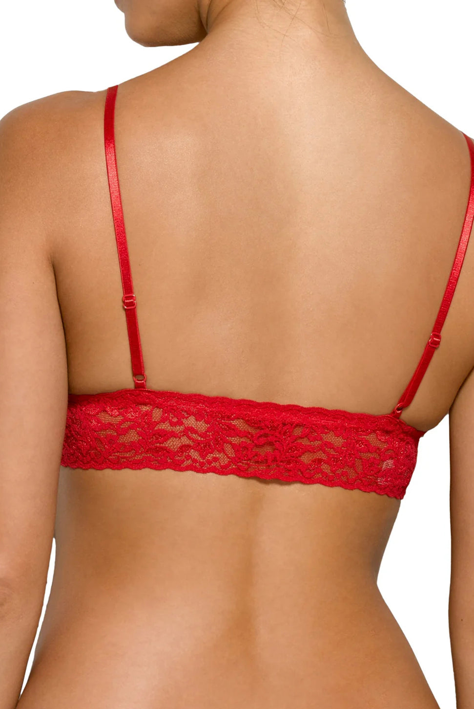 Padded Triangle Bralette - Red-Hanky Panky-Over the Rainbow