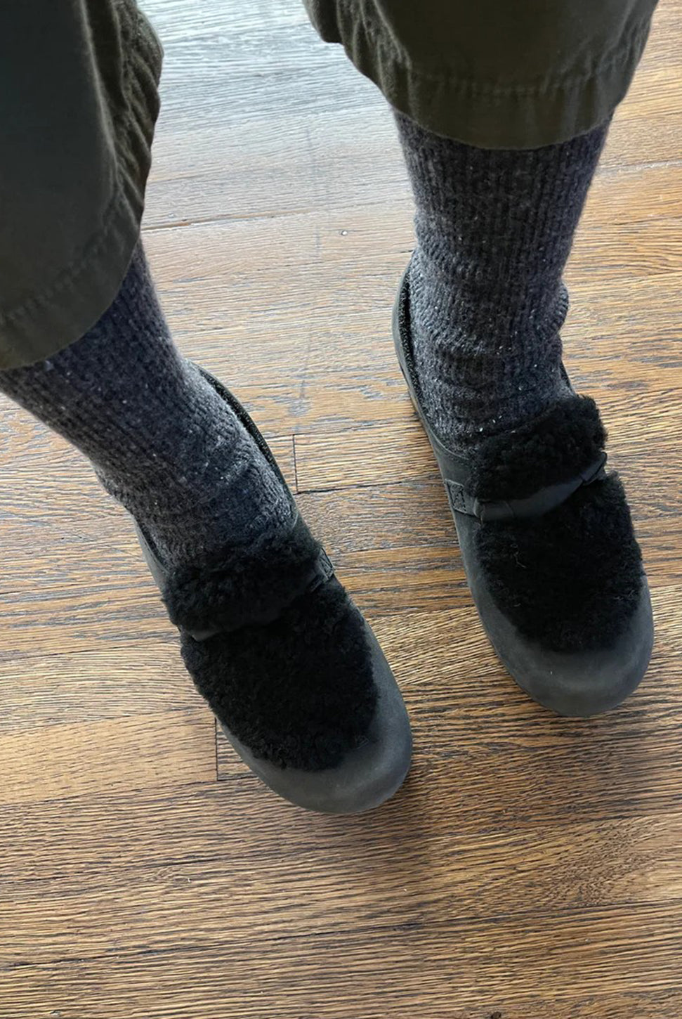 Snow Socks - Snow Charcoal-LE BON SHOPPE-Over the Rainbow