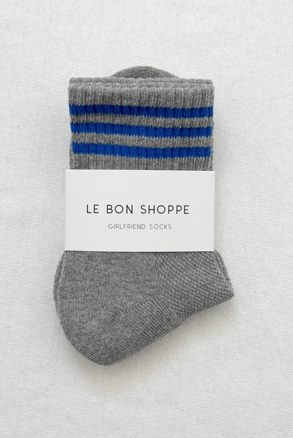 Girlfriend Socks - Grey-LE BON SHOPPE-Over the Rainbow