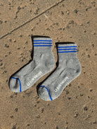 Girlfriend Socks - Grey-LE BON SHOPPE-Over the Rainbow
