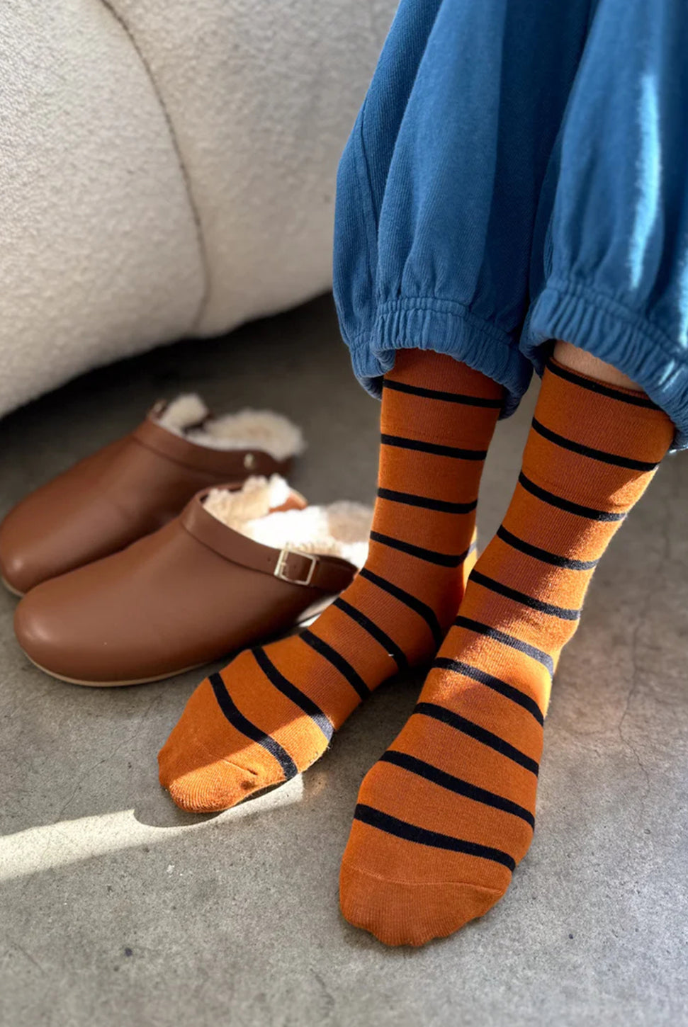 Wally Socks - Camel-LE BON SHOPPE-Over the Rainbow
