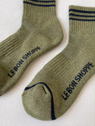 Girlfriend Socks - Sage-LE BON SHOPPE-Over the Rainbow