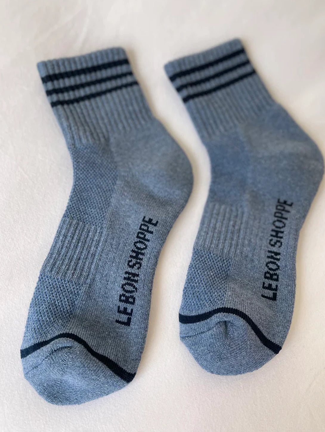 Girlfriend Socks - Indigo-LE BON SHOPPE-Over the Rainbow