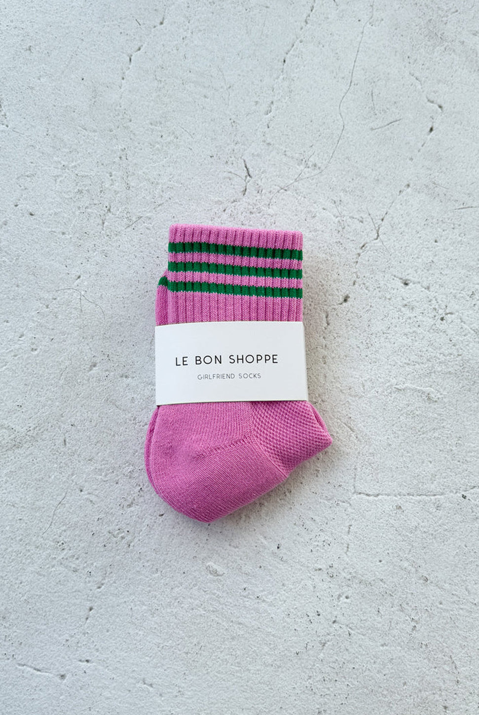 Girlfriend Socks - Rose Pink-LE BON SHOPPE-Over the Rainbow