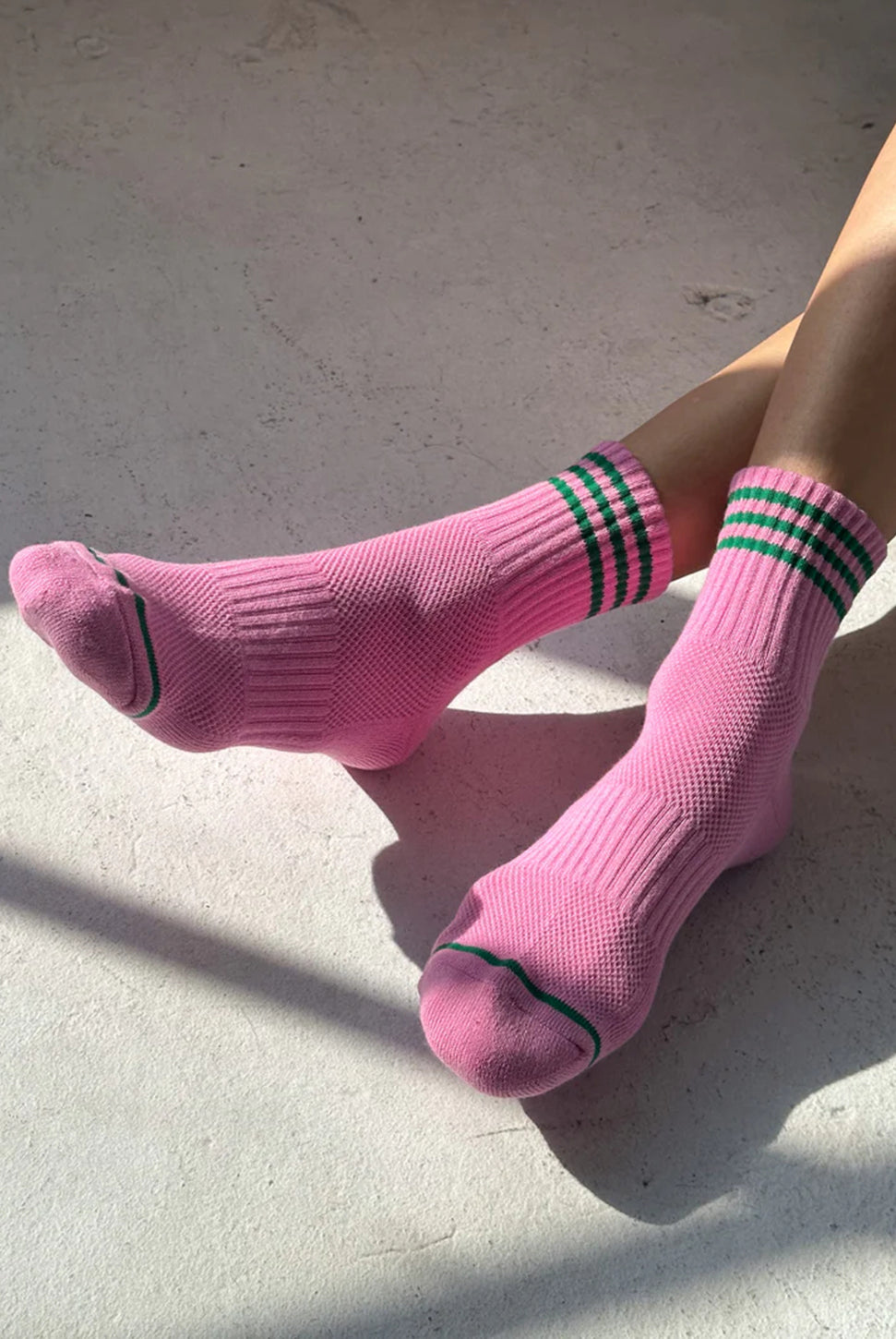 Girlfriend Socks - Rose Pink-LE BON SHOPPE-Over the Rainbow