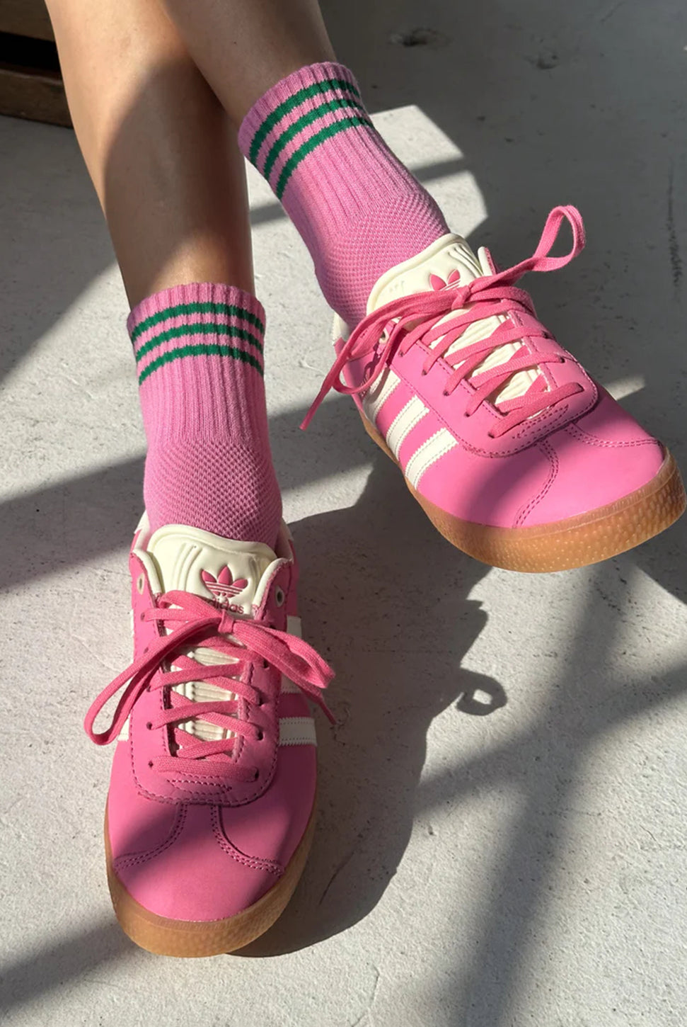 Girlfriend Socks - Rose Pink-LE BON SHOPPE-Over the Rainbow