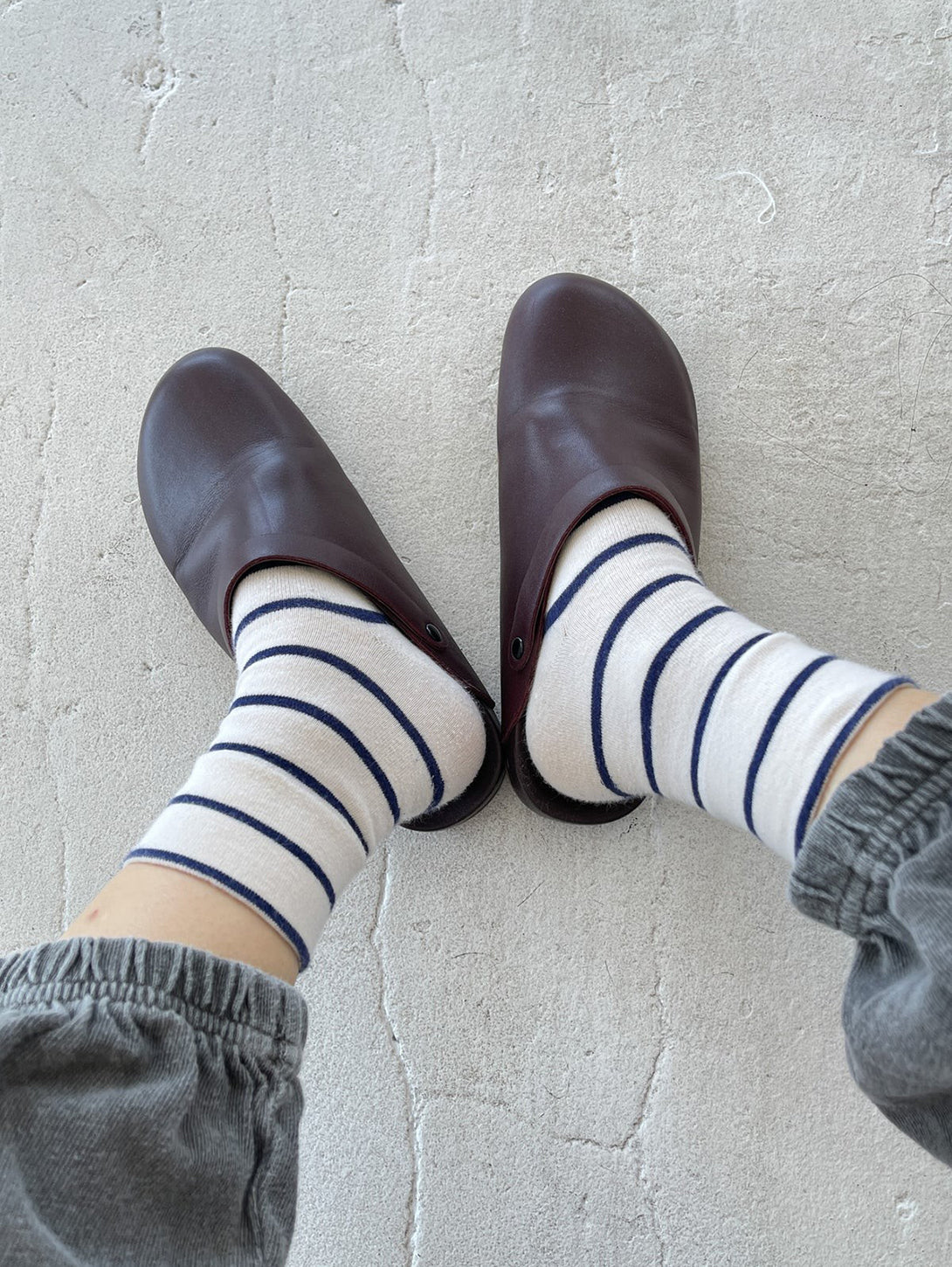 Wally Socks - Breton Stripe-LE BON SHOPPE-Over the Rainbow