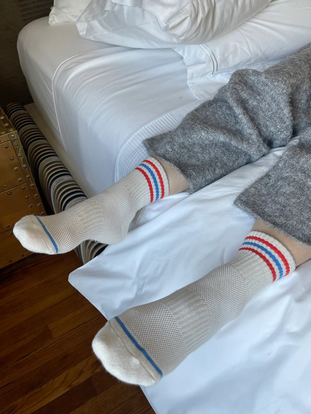 Girlfriend Socks - Leche-LE BON SHOPPE-Over the Rainbow