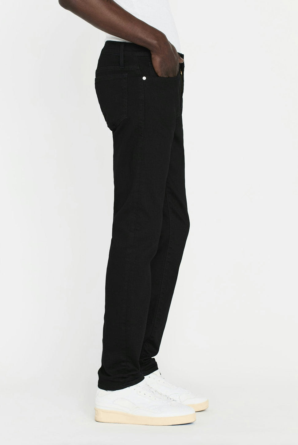 L'Homme Slim Jean - Noir-FRAME-Over the Rainbow