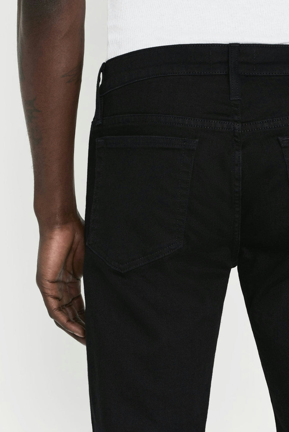 L'Homme Slim Jean - Noir-FRAME-Over the Rainbow