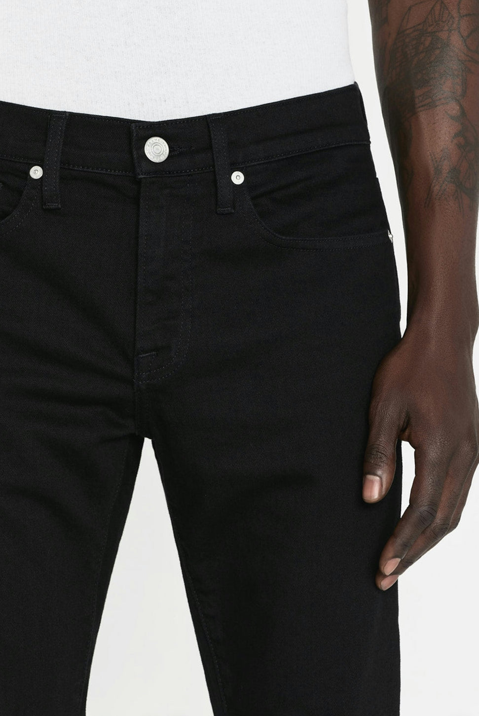 L'Homme Slim Jean - Noir-FRAME-Over the Rainbow