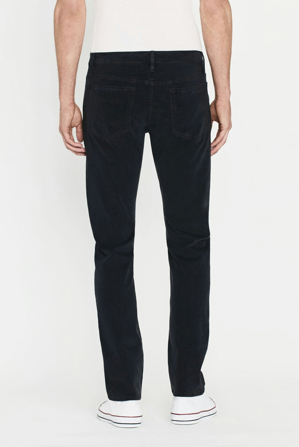 L'Homme Slim Pant - Navy-FRAME-Over the Rainbow